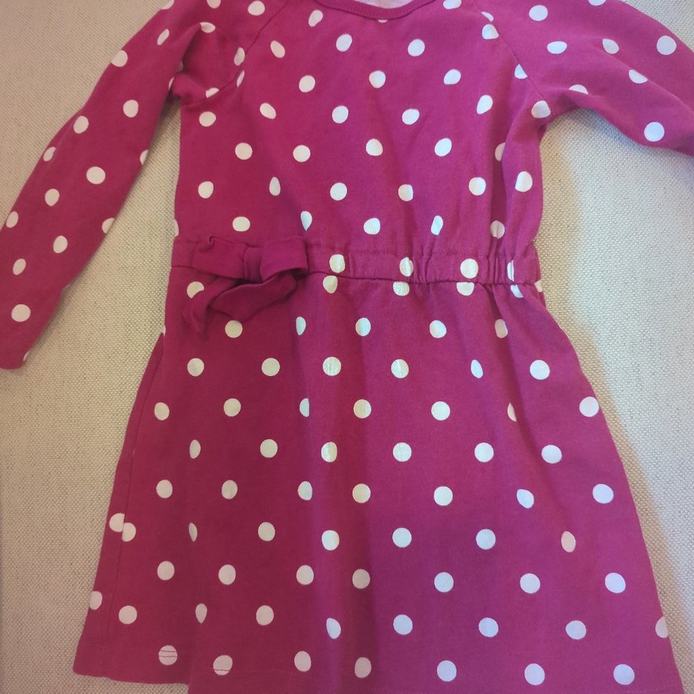 Hanna Andersson Polk a dot dress (size 3)